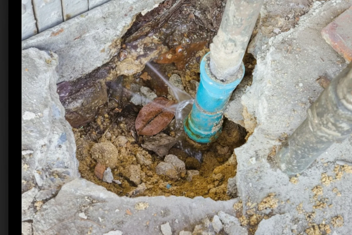 Reparación de fuga en tubería en Culiacán - Servicio profesional con garantía